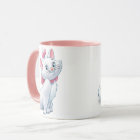Cute Aristocats White and Pink Cat Disney