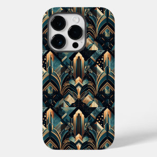 cute art deco pattern tiled Case-Mate iPhone 14 pro case