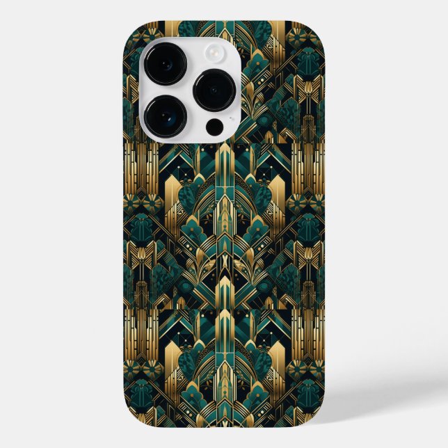 cute art deco pattern tiled  Case-Mate iPhone case (Back)