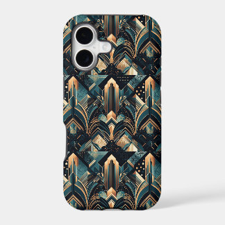 cute art deco pattern tiled iPhone 17 case