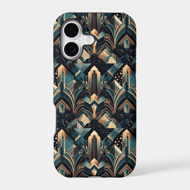 cute art deco pattern tiled  Case-Mate iPhone case (Back)