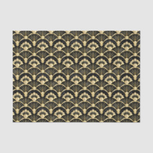 Cute art deco pattern tiled  tissue paper