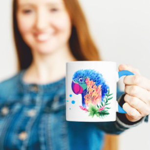 Cute Art for Parrot Quotes Mug