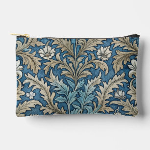 Cute Art Nouveau Watercolor Floral Cosmetic Bag