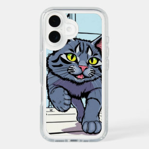 Cute Artistic Cat Illustration iPhone Case - Whims