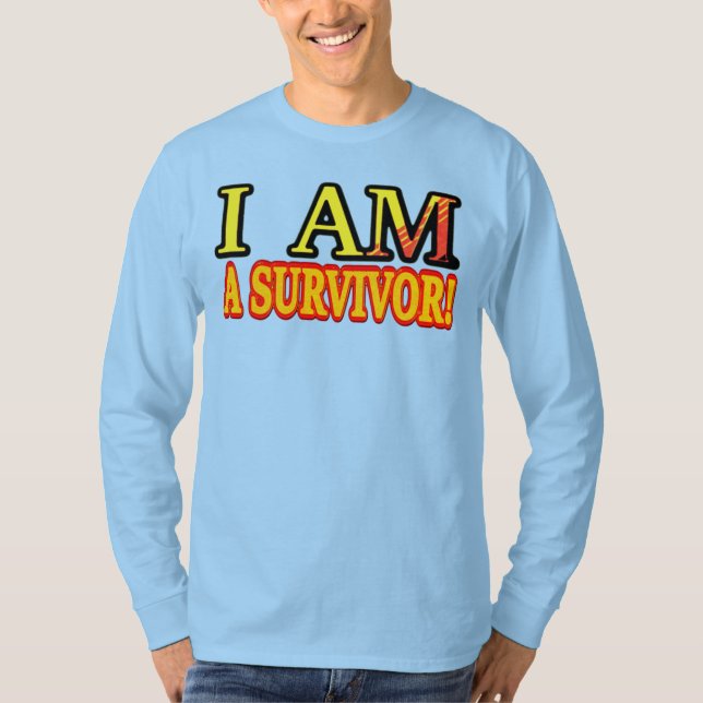 Cute Artwork Design "SURVIVOR". Buy Now T-Shirt (Front)
