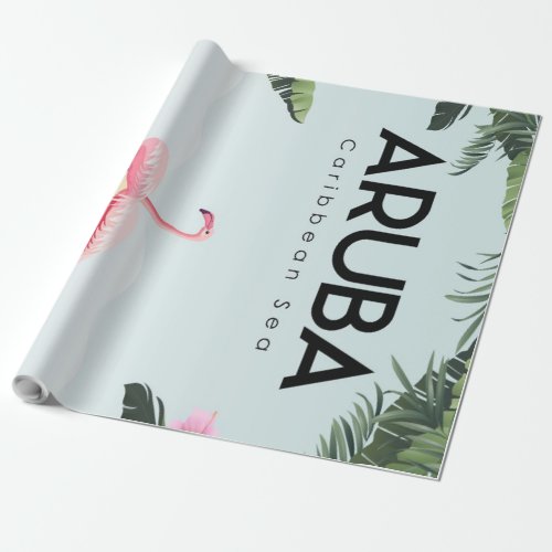 cute Aruba Wrapping Paper