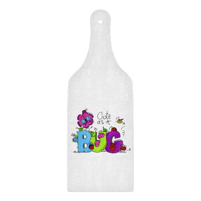 Cute as a Bug Cutting Board (Front)