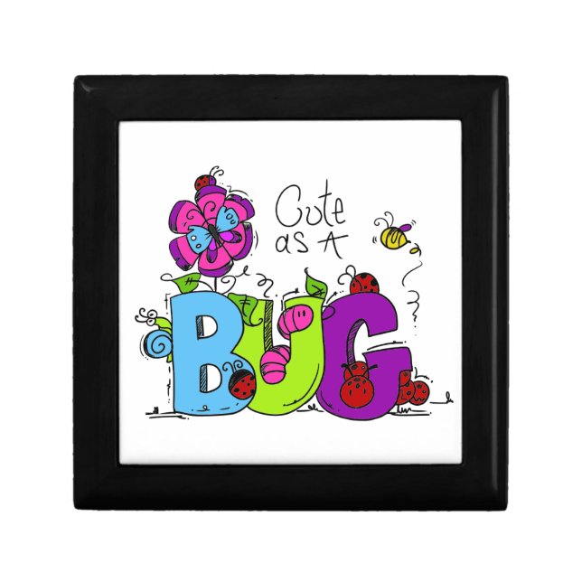 Cute as a Bug Keepsake Box (Front)