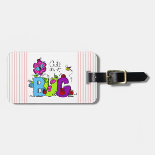 Cute as a Bug Luggage Tag