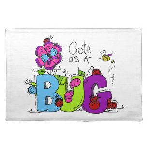 Cute as a Bug Placemat