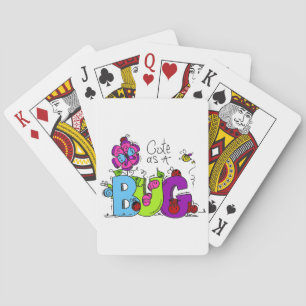 Cute as a Bug Poker Cards