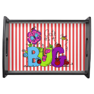 Cute as a Bug Serving Tray