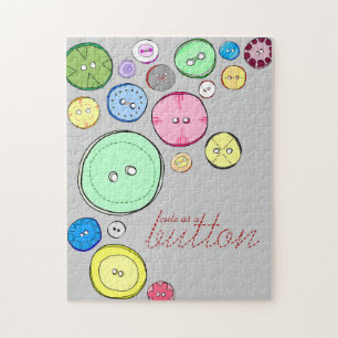 Cute as a Button Jigsaw Puzzle