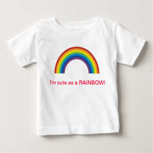 CUTE AS A RAINBOW BABY T-Shirt