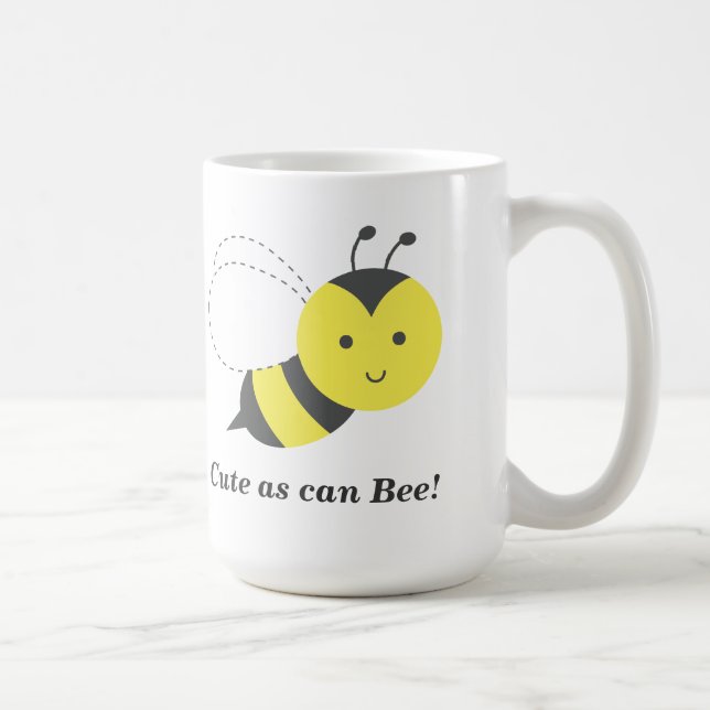 Cute as can Bee Coffee Mug (Right)
