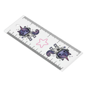 Cute Astro Unicorn Pen Ruler