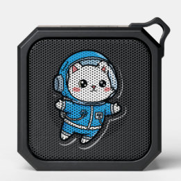 Cute Astronaut Cat Custom Photo Bluetooth Speaker