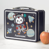 Kids Astronaut In Training Nerd School Metal Lunch Box