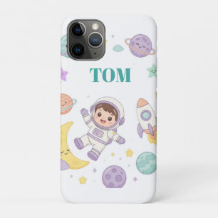 Cute Astronaut Space Adventure for Kids iPhone 11 Pro Case