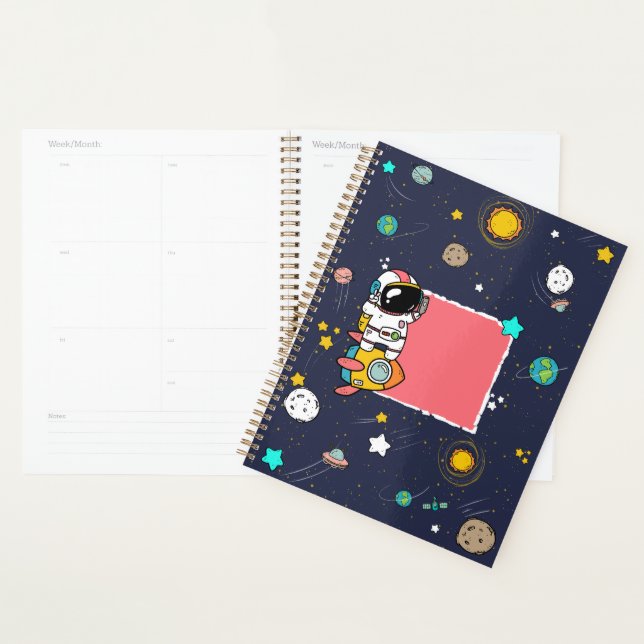 Cute Astronaut Space Planner (Display)