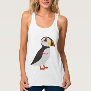 Cute Atlantic puffin design Thunder_Cove Tank Top