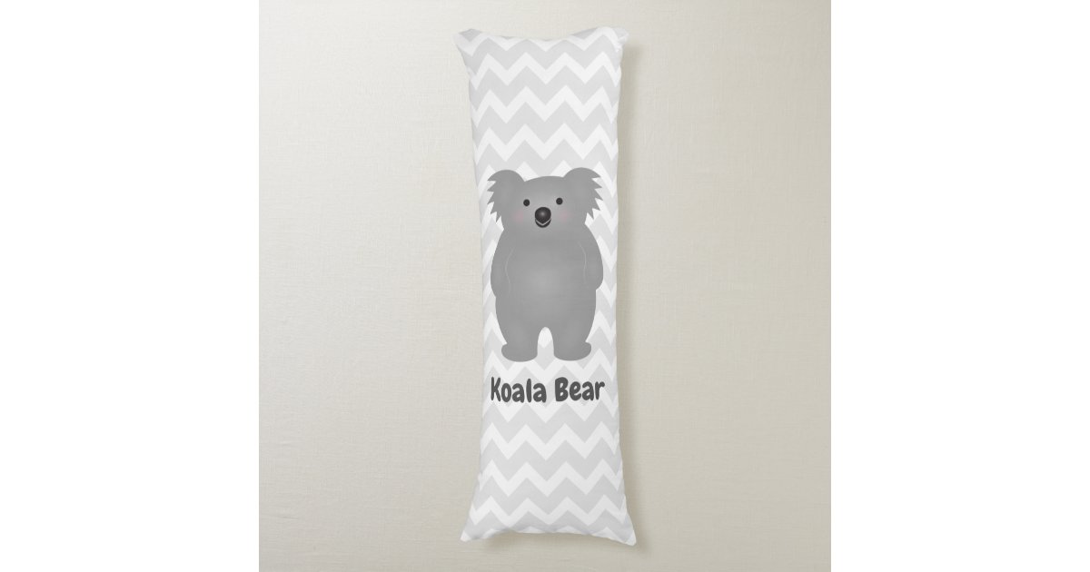 Cute Australia Baby Koala Bear Add Your Name Body Pillow ...