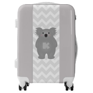 Cute Australia Baby Koala Bear Monogram Luggage