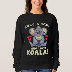 Cute Australian Koala Women Koala Sweatshirt