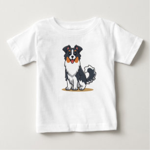 Cute Australian Shepherd-23144 Baby T-Shirt