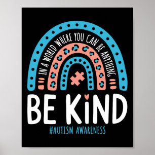 Cute Autism Awareness Poster