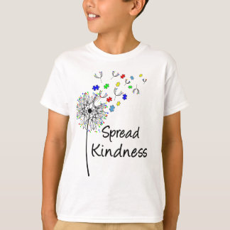 Cute Autism Awareness Spread Kindness T-Shirt