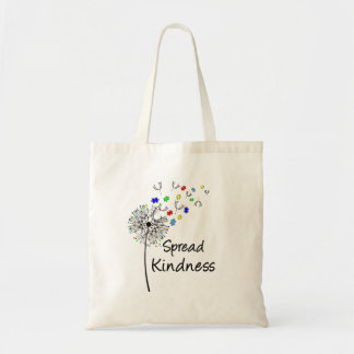 Cute Autism Awareness Spread Kindness Tote Bag