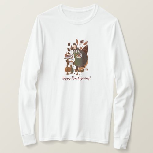 Cute Autumn Baker T_Shirt