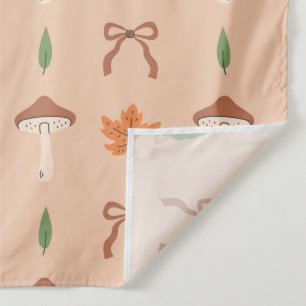 Cute Autumn Bow Pattern Tapestry