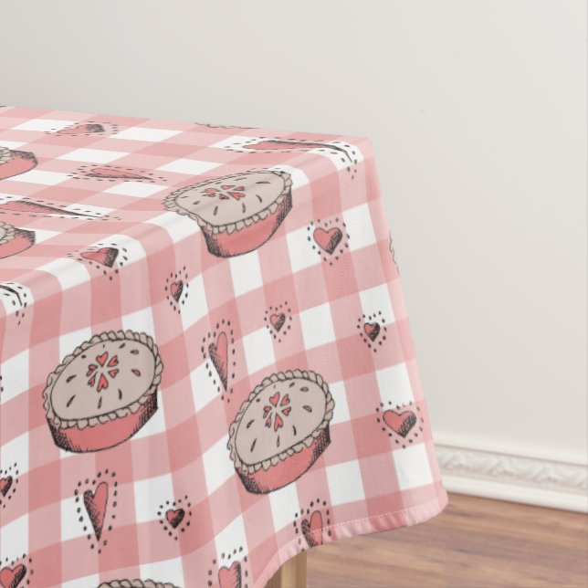 Cute Autumn Cutie Pie Kids Tablecloth (In Situ)