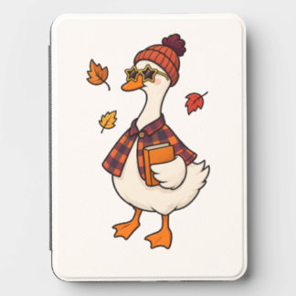 Cute Autumn Duck Kindle Case – Cozy Fall Reading C