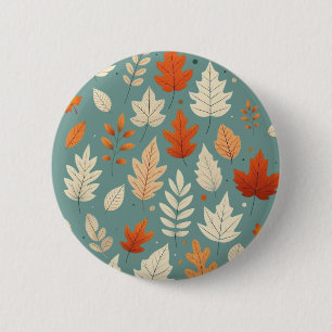 Cute autumn/fall leaves button