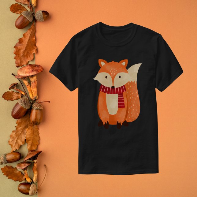Cute Autumn Fox T-Shirt (Creator Uploaded)