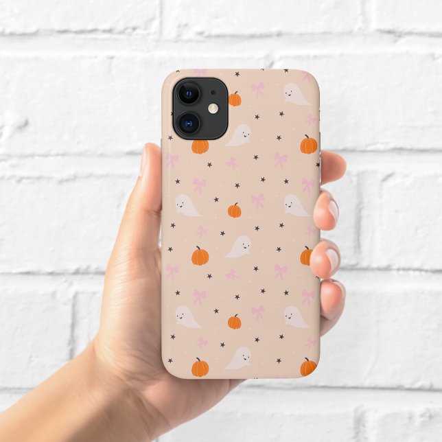 Cute Autumn Halloween Ghost Pattern Phone Case (Creator Uploaded)