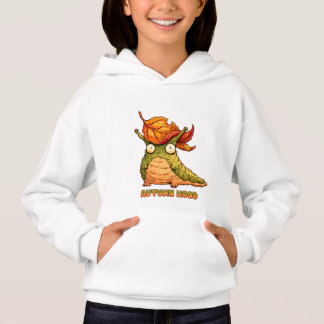 Cute Autumn Mood Slug Hoodie