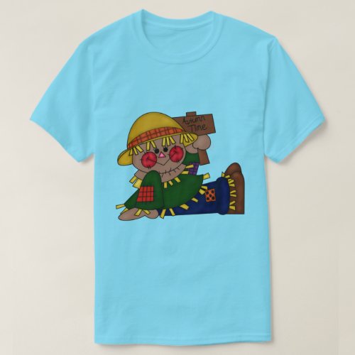 Cute Autumn Scarecrow T_Shirt