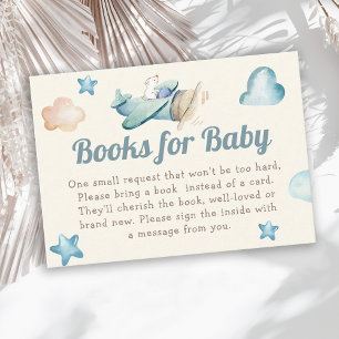 Cute Aviation Theme Book for Baby Enclosure Card