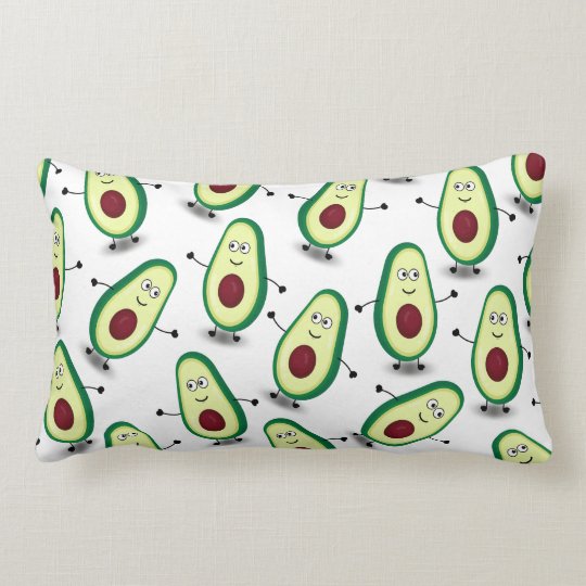 cute avocado pillow