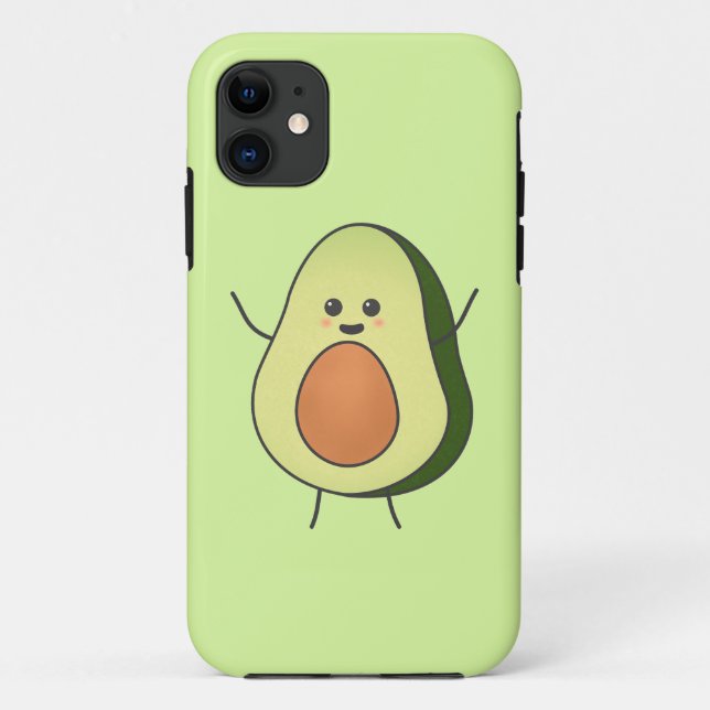 Cute Avocado Case-Mate iPhone Case (Back)
