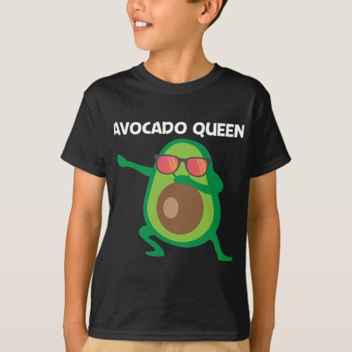 Cute Avocado Design For Women Mom Healthy Fruit Pl T_Shirt