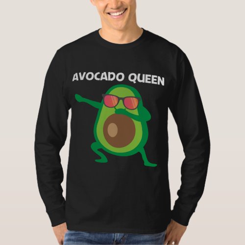 Cute Avocado Design For Women Mom Healthy Fruit Pl T_Shirt