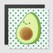 Cute Avocado Drawing Green Dot Pattern (Front/Back)