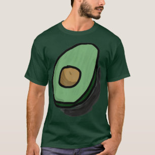 Cute Avocado Emoji T-Shirt