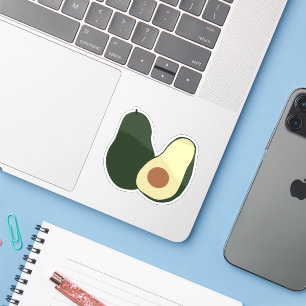 Cute Avocado Food Lover Gift Sticker
